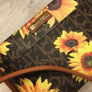 Calvin Klein Sunflower Crossbody Bag